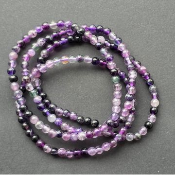 Bratara fluorit 4-5 mm