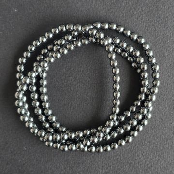 Bratara hematit 4-5 mm