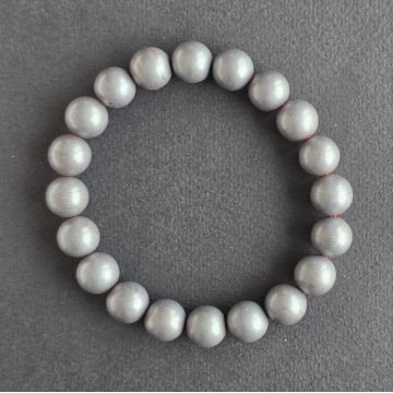 Bratara hematit mat 10-11 mm