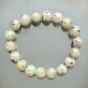 Bratara jasp kiwi 10-11 mm