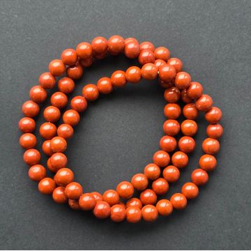 Bratara jasp rosu 6-7 mm