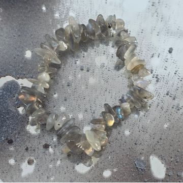 Bratara labradorit chipsuri