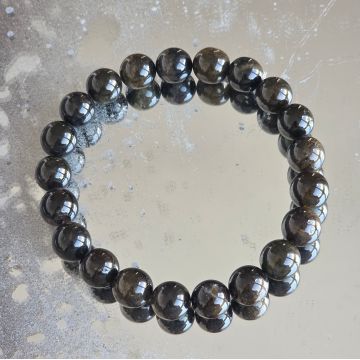Bratara mix turmalina negra verde 8 mm