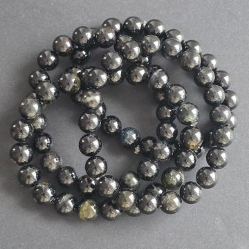 Bratara mix turmalina negra verde 8 mm