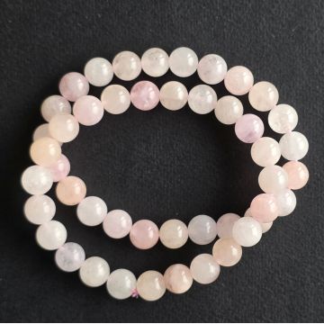 Bratara morganit 8-9 mm