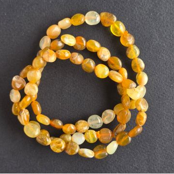 Bratara opal galben Tumble