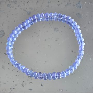 Bratara tanzanit 4 mm
