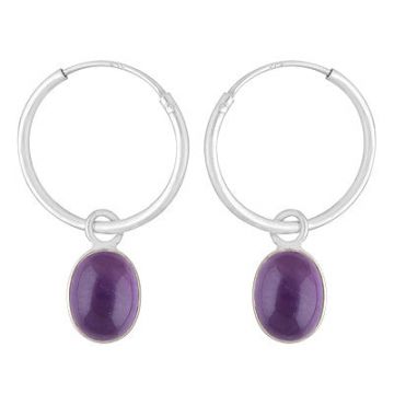 Cercei argint ametist | Marquise
