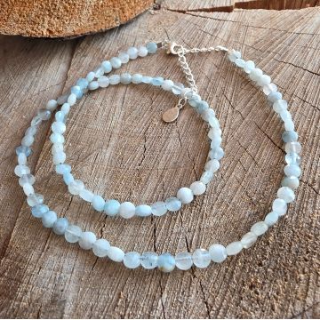 Colier acvamarin Strength #170