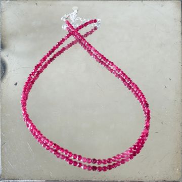 Colier agat burgundy Passion#186