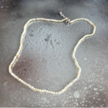 Colier beril sfere 2-3 mm