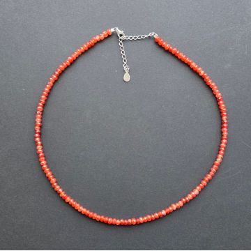 Colier carneol Will #141