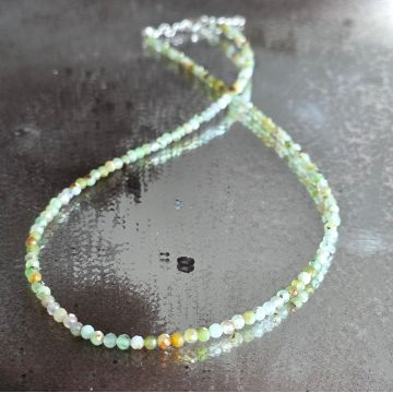 Colier crisopraz Love #155