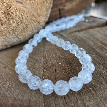 Colier cuart incolor 