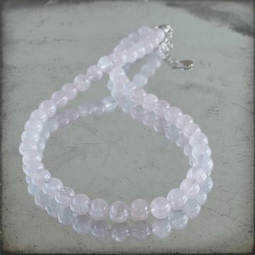 Colier cuart roz Love #219