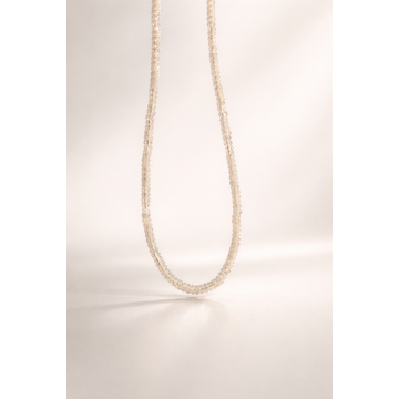 Colier din argint 925 cu cuarț | Luminis - Default Title