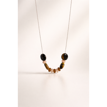 Colier din argint 925 cu jad | Thalassa - Default Title