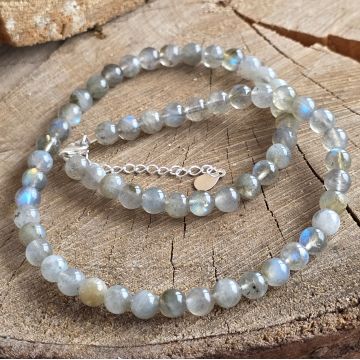 Colier labradorit AURA #130