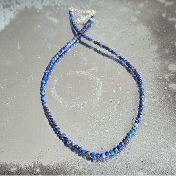 Colier lapis lazuli Royalty #134