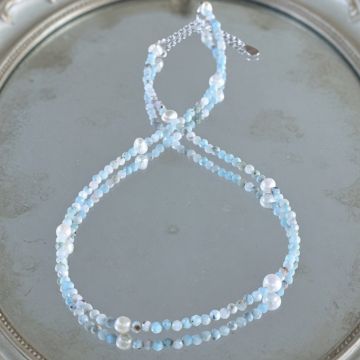 Colier larimar Peace #238