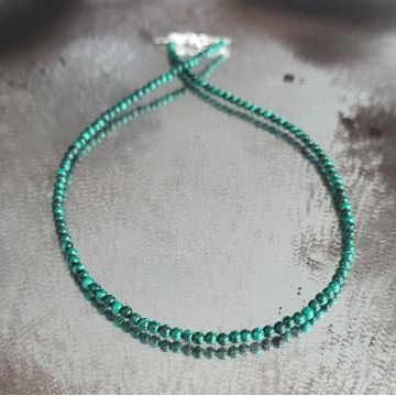 Colier malachit Earth Song #153