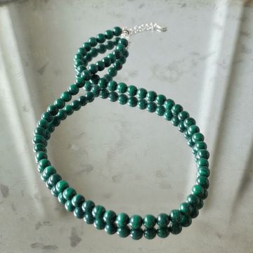 Colier malachit Earth Song #188