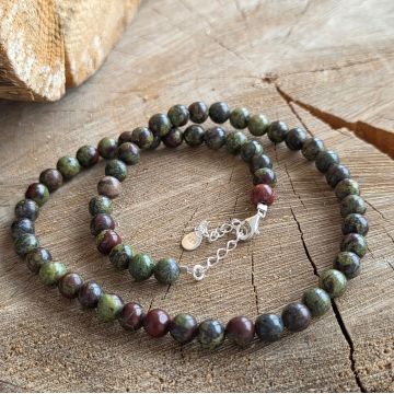 Colier piatra sângelui Vitalis #189