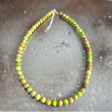 Colier regalit Green #182