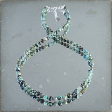 Colier turcoaz african Ocean #237