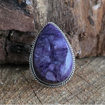 Inel argint charoit | Model 3