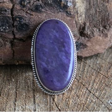 Inel argint charoit | Model 4