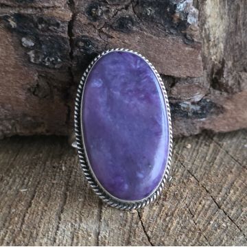 Inel argint charoit | Model 5