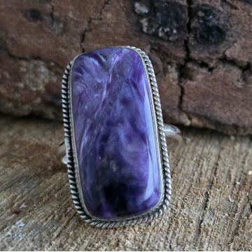 Inel argint charoit | Model 8