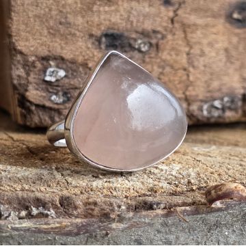 Inel argint cuart roz | ROSE 3
