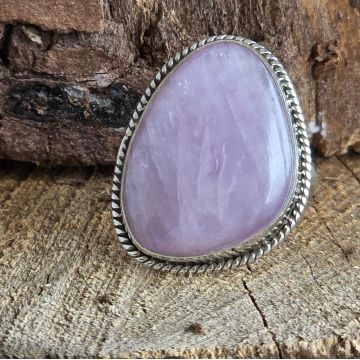 Inel argint kunzit | Model 1