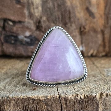 Inel argint kunzit | Model 4