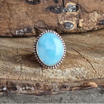 Inel argint larimar | Model 11