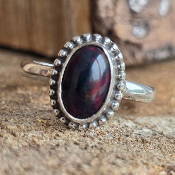Inel argint opal etiopian | Model 10