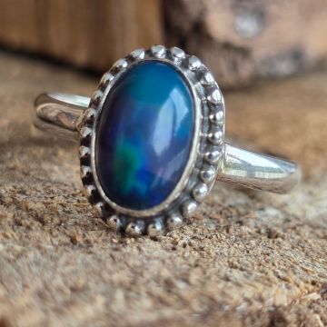 Inel argint opal etiopian | Model 14