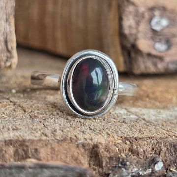 Inel argint opal etiopian | Model 4