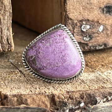 Inel argint purpurit | Model 1
