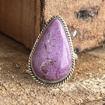 Inel argint purpurit | Model 2