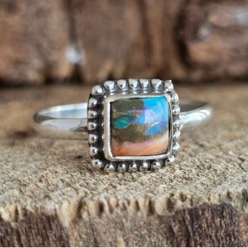 Inel argint spiny oyster | Model 5