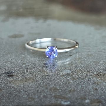 Inel argint tanzanit | Love