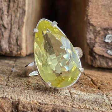 Inel argint topaz lamaie | GLOW