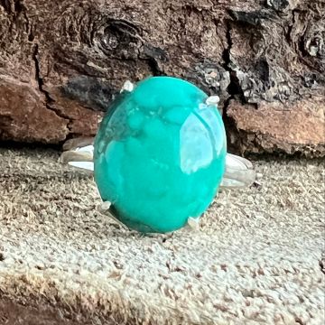 Inel argint turcoaz | Model 7