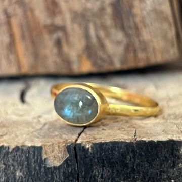 Inel labradorit | AURA