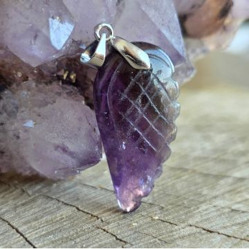 Pandantiv ametist WING