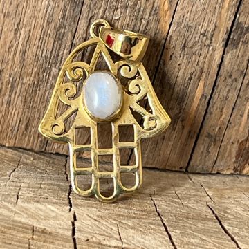 Pandantiv finisaj bronz | Mana lui Fatima