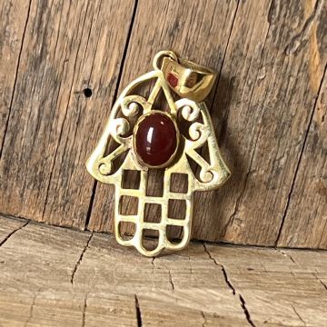 Pandantiv finisaj bronz | Mana lui Fatima